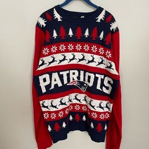 Patriots Christmas sweater
